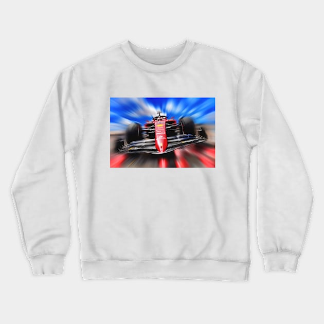 Charles Leclerc - Racing - Season 2022 Crewneck Sweatshirt by DeVerviers